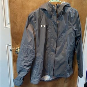 Under armor storm rain coat